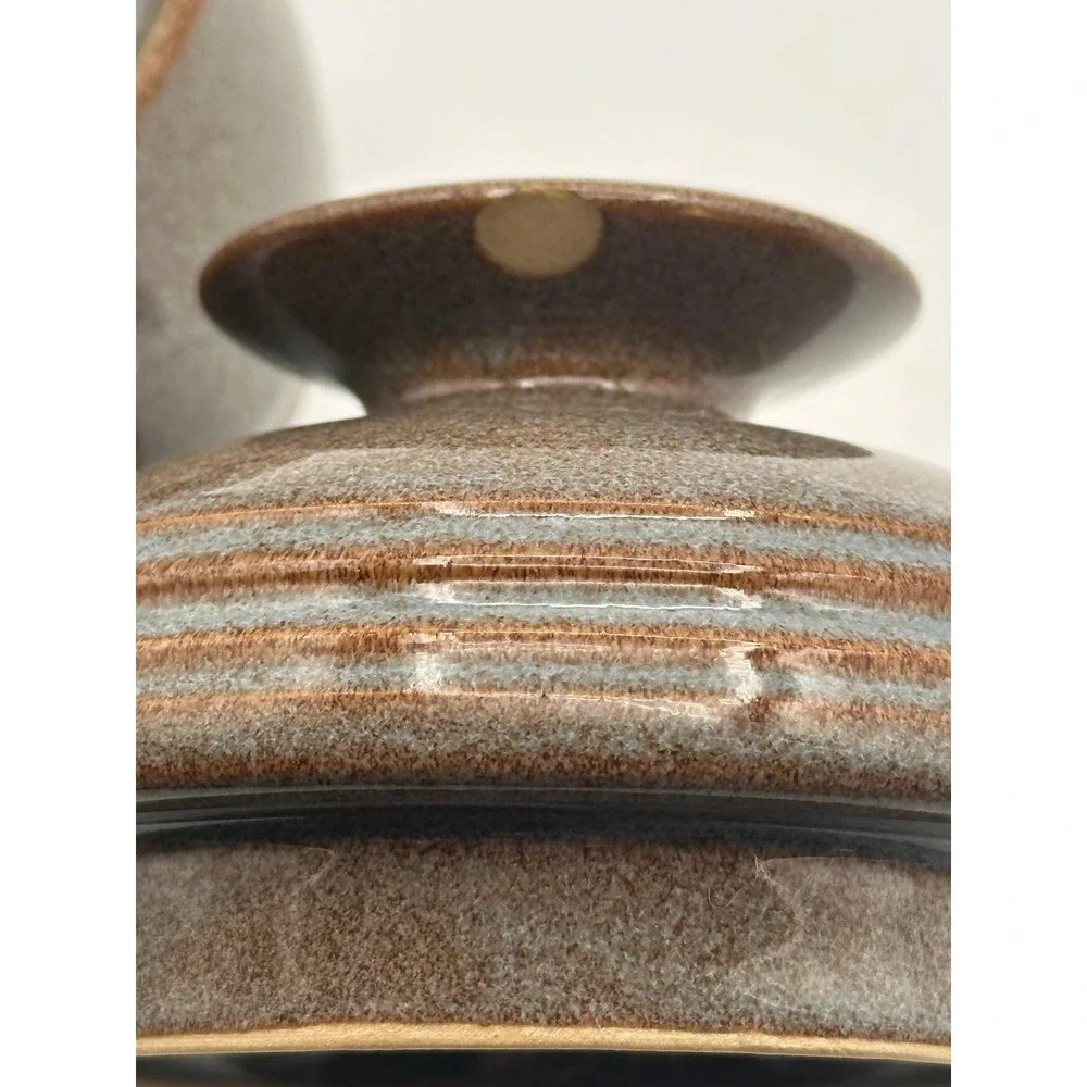 Denby Artisan Collection 1983 Greystone Lidded Casserole Serving Dish